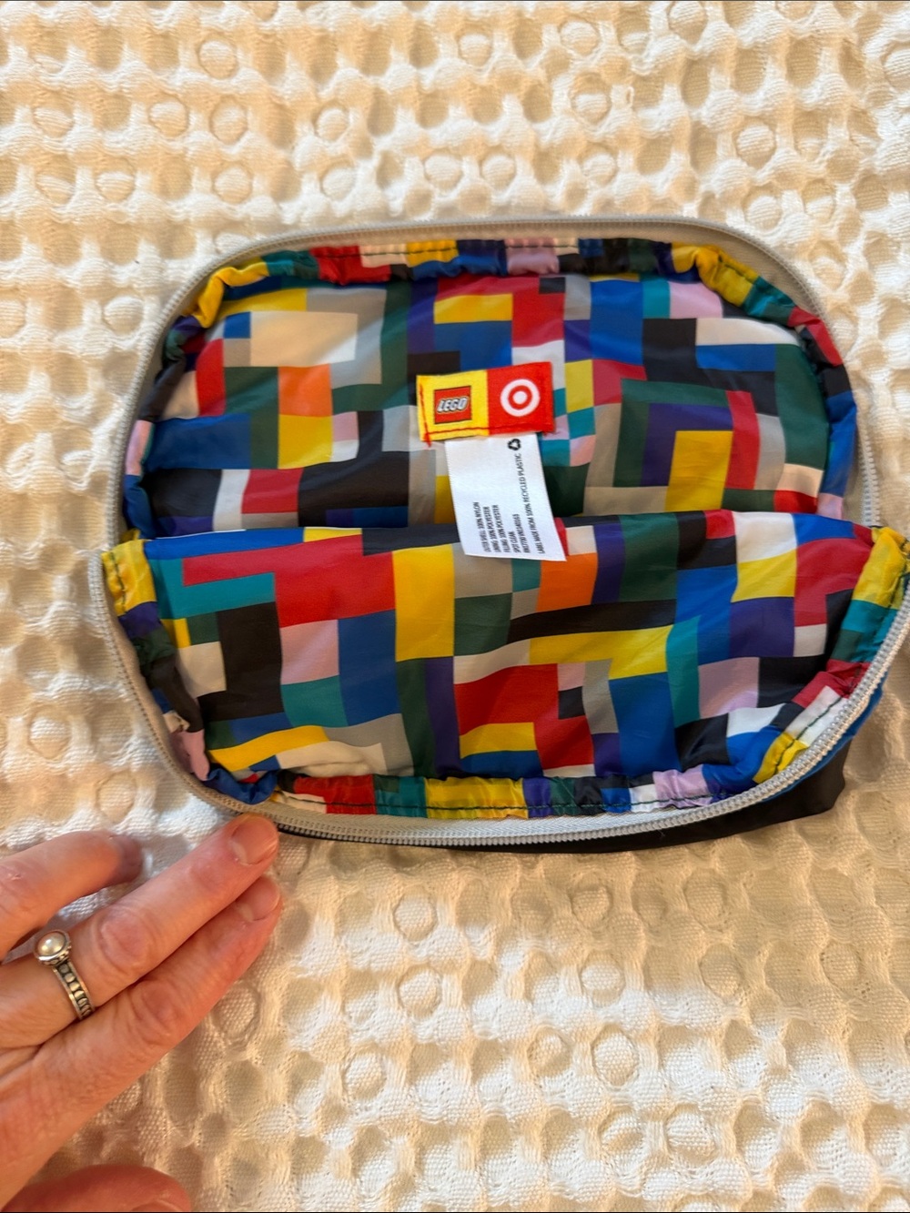 Multicolor Women's Cosmetic Pouch
